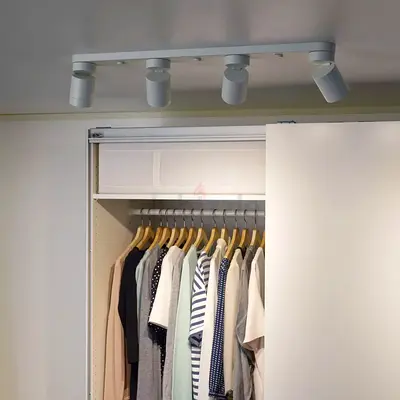 Celing light with 4 spot lights “ 3 available “