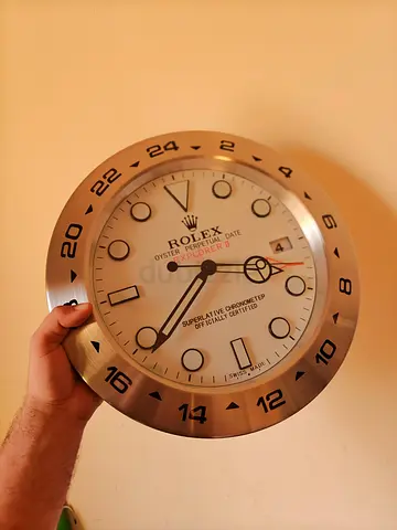 Wall clock Rolex explorer