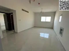One bedroom and living room apartment, first occupancy in Al Rumaila near Ajman Corniche, with 2 bat