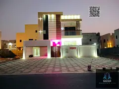 Villa for sale in Al Amrah area, Ajman. A very elegant and beautiful villa, close to all services. A