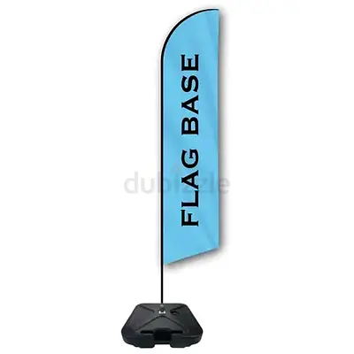 Durable Flag Base for Outdoor Promotions
