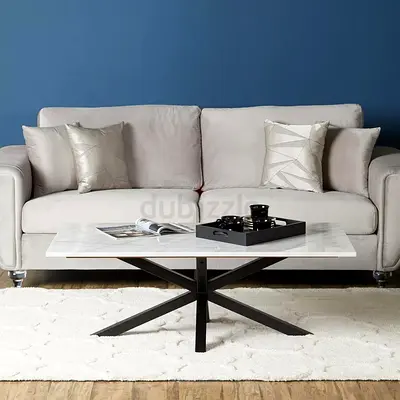 Heaven marble top coffee and side table