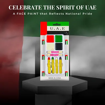 Face Paint Set 6 Vibrant Colors, Non-Toxic  Washable Body and Face Painting Kit for Kids and Adult