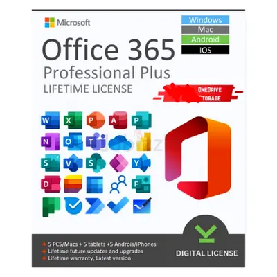 Microsoft Office 365 Professional Plus - Lifetime License