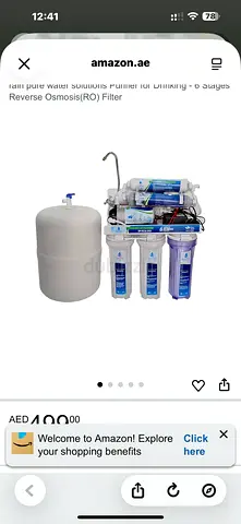 Advanced 6-Stage Reverse Osmosis Water Filter System