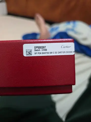 Cartier Santos Ballpoint Pen - Sleek and Elegant Writing Instrument