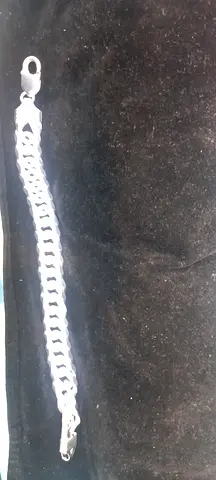 Silver shinning bracelet for Men