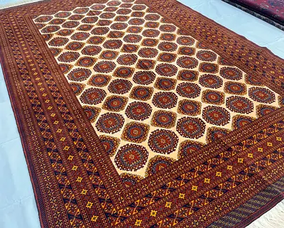 3x2m | New Handmade Turkmen Sarook Biljik Carpet