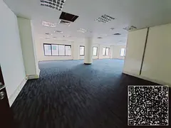 Spacious Chiller-Free 3BHK Office with Bathroom &amp; Kitchen | Prime Location | Near Saudi Mosque &