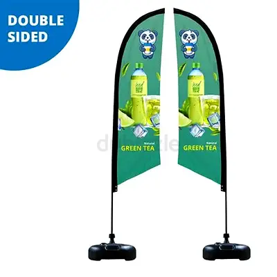 Double-Sided Promotional Flags for Events