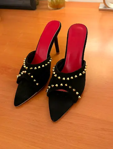 Leather - Heels ( Size: 38- 39)