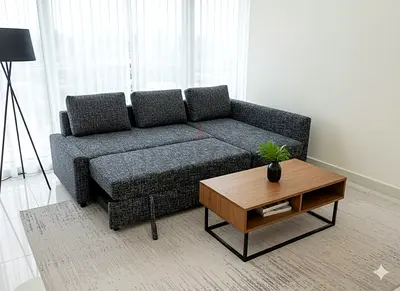 IKEA Friheten L Shape Sofa Bed With Storage