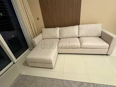 Excellent condition IKEA vimle beige color three seater sofabed