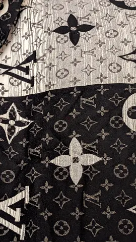Elegant Louis Vuitton Inspired Scarf