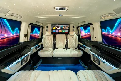 NEW ARRIVAL 2026 MODEL LUXURY MERCEDES GCC V300 with ADDITIONAL REAR AC-2 YEARS WARRANTY BY VLINE