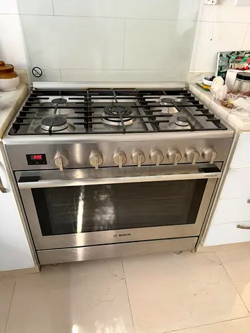 Bosch 90x60cm Series8 Full Gas Cooker stove oven Made in Italy