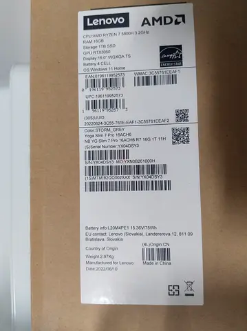 Lenovo AMD Ryzen 7 Laptop - Powerful Performance