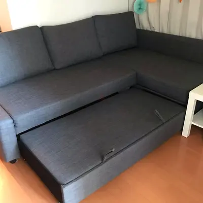 Comfortable L-Shaped Sofa with Storage