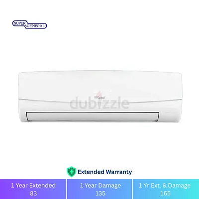SUPER GENERAL 1 TON SPLIT AIR CONDITIONER
