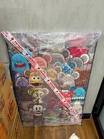 Colorful and Fun Cartoon Picture with frame