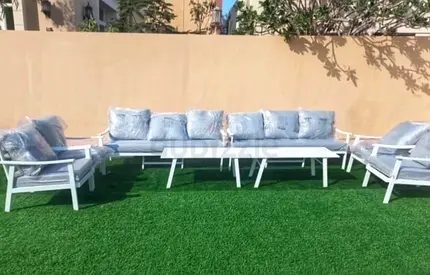Ten-seater outdoor garden lounge sofa set