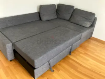 Comfortable Grey Sofa Bed - Perfect for Any Living Space