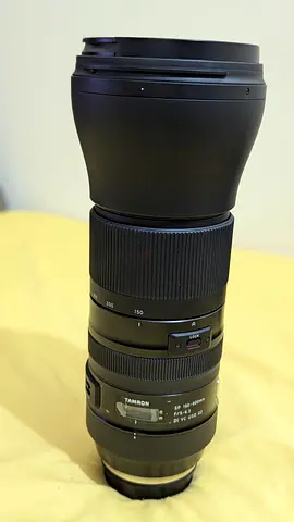 Tamron 150 600 VC 5-6.3 g2 lens Canon mount