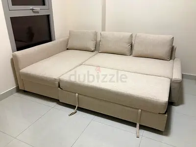 IKEA Sofa Com Bed With Storage