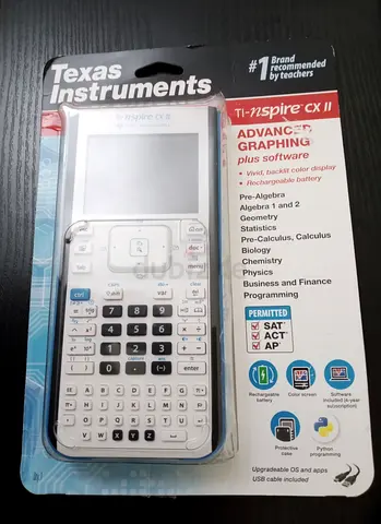Texas Instruments TI-Nspire CX II Color Graphing Calculator with Student Software (PC/Mac)