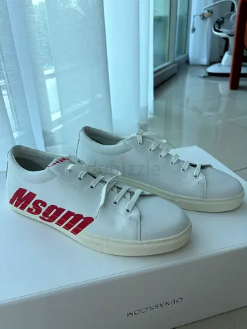 MSGM Men’s Shoes white sneakers – Size 45, Brand New