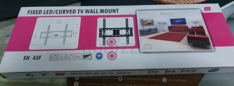 Fixed LED/Curved TV Wall Mount for Sale - Brand New / Unused / Org Packing
