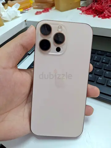 I phone 16 pro max 256 gb desert titanium