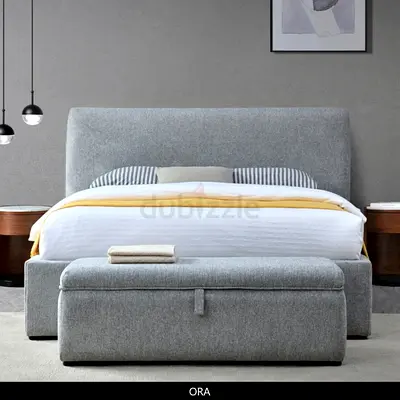 Modern simple fabric bed design