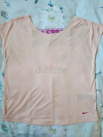 Nike Womens Pink Workout Top - Back design