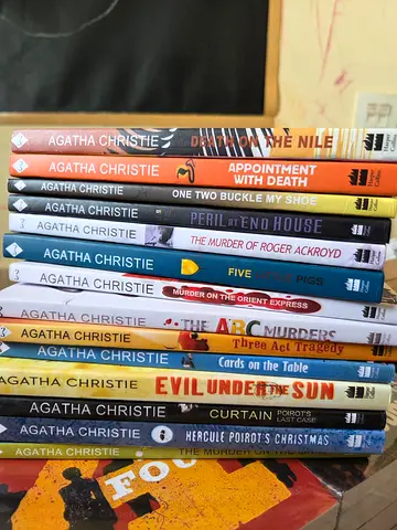 Agatha Christian book collection 14books