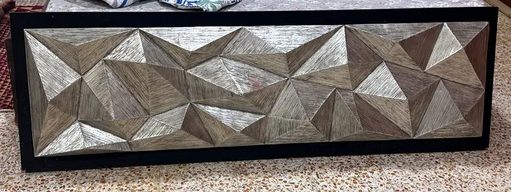Beautifully Crafted Geometric Wall Art Panel