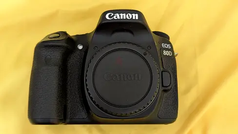 Canon 80d with 18 135 lens