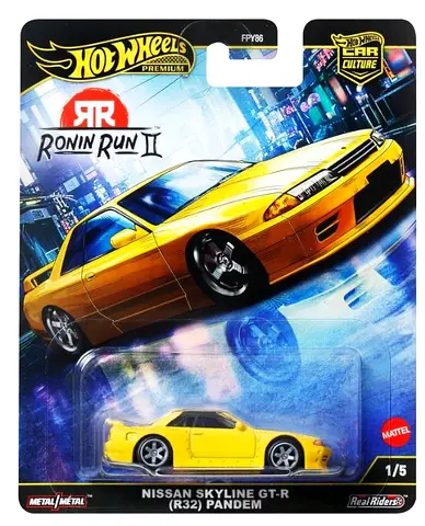 Hotwheels Premium Nissan GTR R32