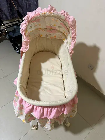 Beautiful Pink Crib for Your Little One