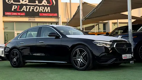 Mercedes E300 model 2025 brand new with contract service مرسيدس اي ٣٠٠ موديل ٢٠٢٥ جديدة مع عقد صيانة