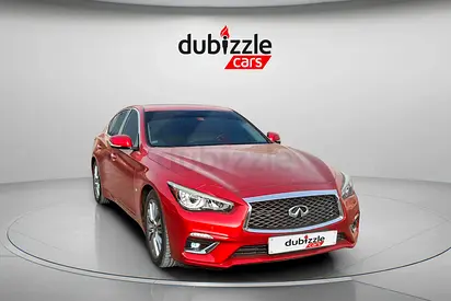 AED 789/month | 2020 Infiniti Q50 Luxe | GCC Specs | Ref#389287