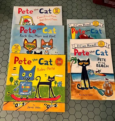 Collection of Pete the Cat Childrens Books
