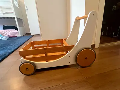 Learn to walk push cart