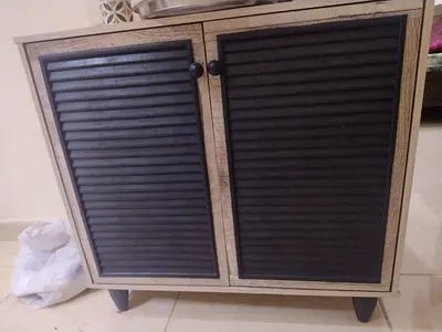 Chic Vintage-Style Storage Cabinet
