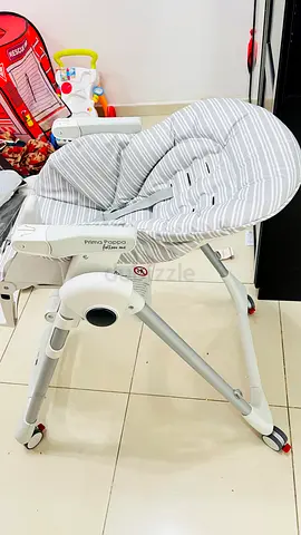 Gentle Grey Booster/High Chair from Primo Piatti