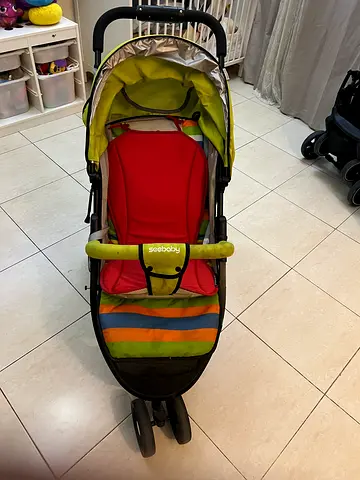 Brightly Colored Stroller for Your Little One