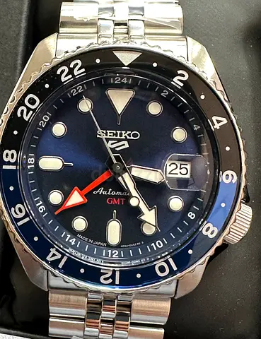 Seiko GMT - JDM Batman
