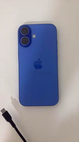 Model Apple iPhone 16 in Stunning Blue 128 gb Used but Like New