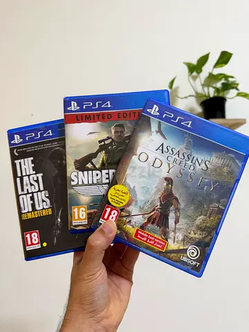Popular PS4 Games Collection - Assassins Creed, Sniper  The Last of Us