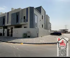 For Annual Rent Corner Villa Designed by Abu Khalifa Al Yasmin Area Ground, First, and Roof Four Mas